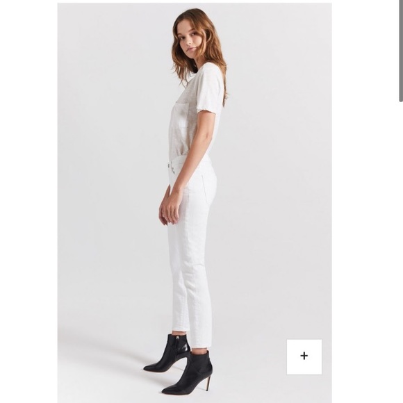 Current/Elliott The Stiletto Style Jeans Clean White - Picture 5 of 11